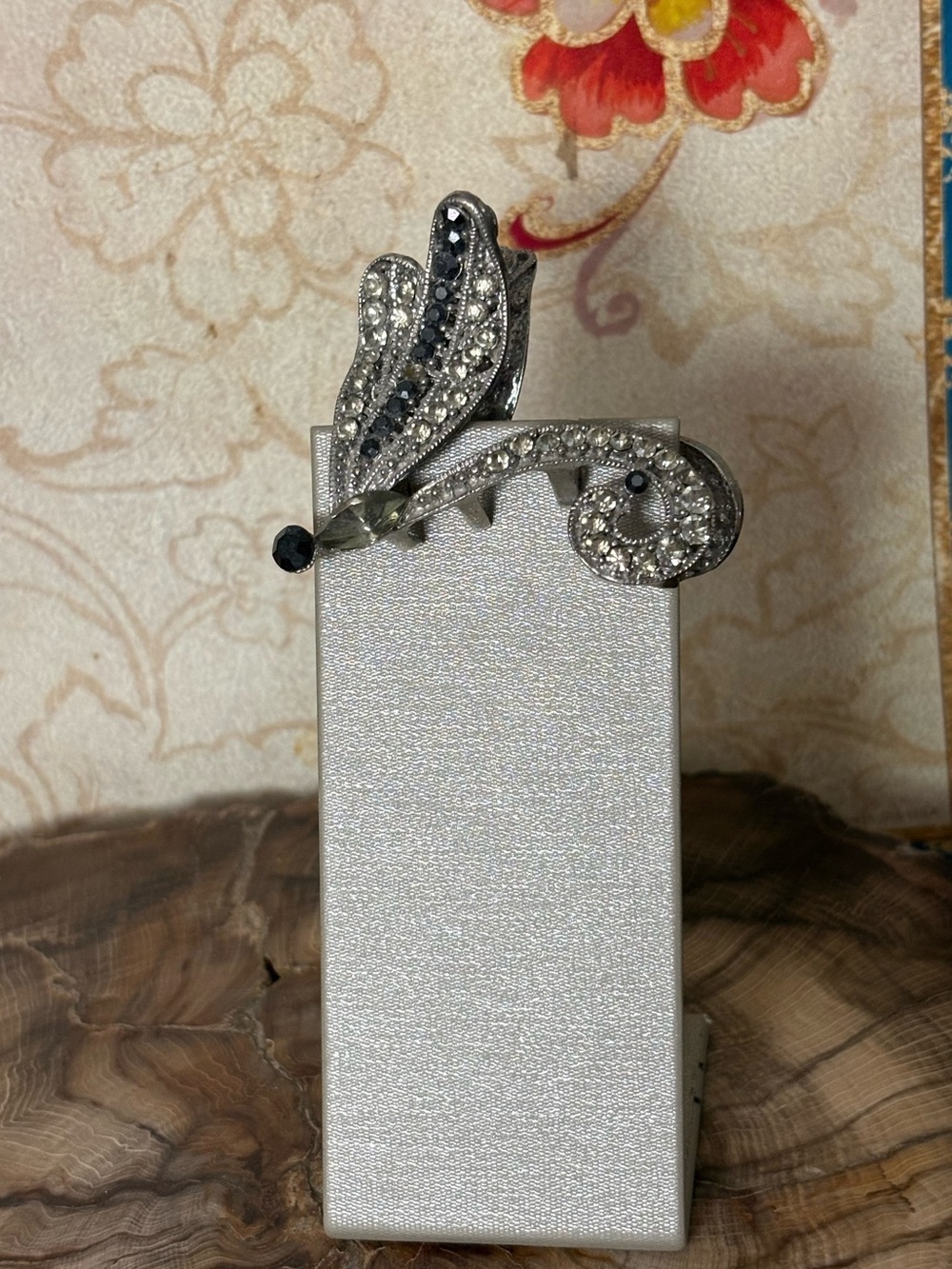 Elegant Dragonfly Crystal Rhinestone Hair Claw